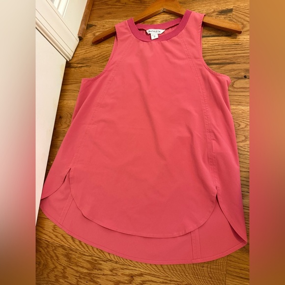 Athleta Zephyr Tank Top Rose Pink Size XS Travel Hiking Athleisure - Picture 8 of 10